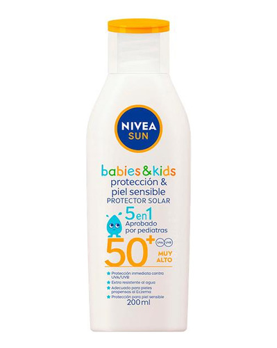 Nivea Sun Pure & Sensitive Ninos Fps 50+