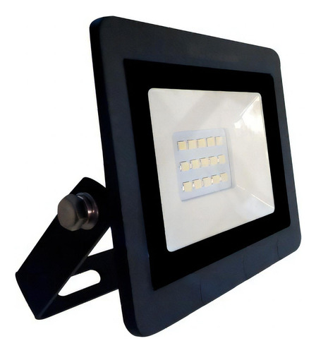 Reflector LED Nanoshop Reflector LED 20W con luz blanco frío y carcasa negro 220V