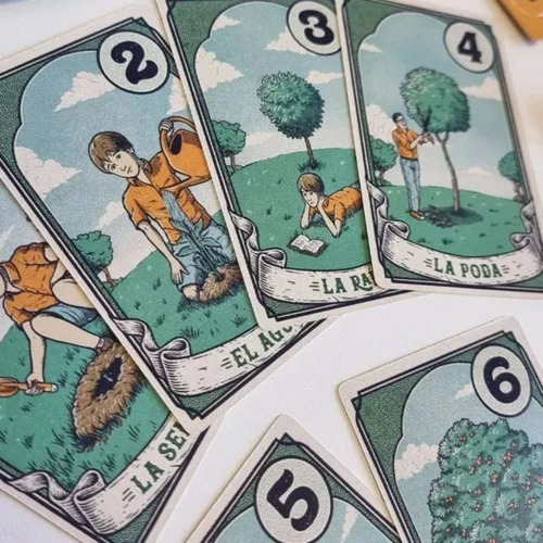 Imagen 3 de 6 de Juego De Cartas Jardinero Original Maldon Mundo Manias