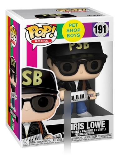 Funko Pop: Rocks - Pet Shop Boys - Chris Lowe 191