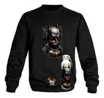 Comprar Poleron Polo + Botella, Batman, Caballero De La Noche, Dc Comics, Superhéroe, Diseño Dtf, Full Color, Xxl