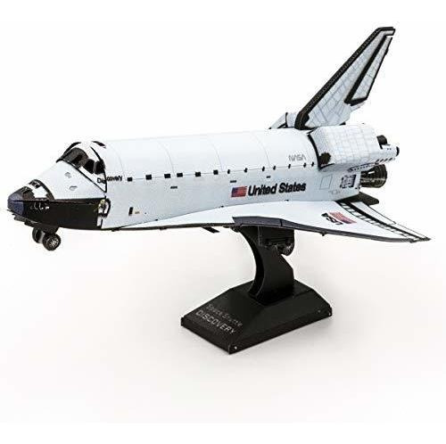 Fascinations Metal Earth Space Shuttle Discovery Color Versi