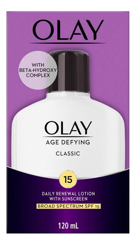 Olay Edad Desafiando Renovación Loción De Protección, Co.