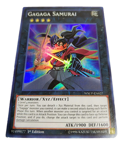 Gagaga Samurai Wsup-en027 Yugioh