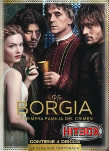 Imagen 1 de 1 de Serie Los Borgia Temporada 2 Dvd