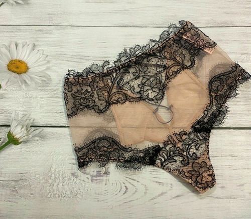 Conjunto Bra Balconnet Encaje Victoria's Secret S