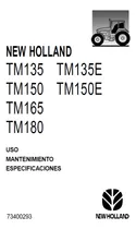Comprar Manual Uso Y Mantenimiento Tractor New Holland Tm180 A Tm135