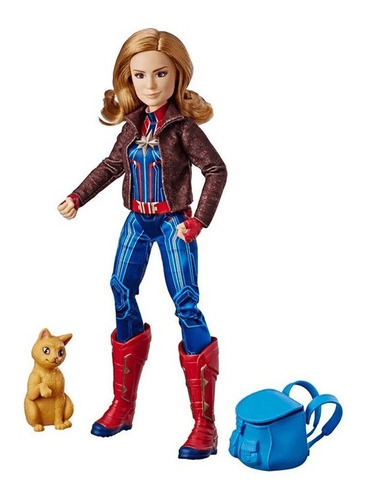Boneca Capitã Marvel Deluxe Vingadores Ultimato E4944