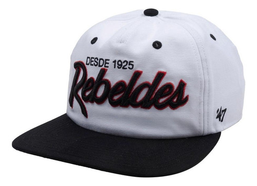 Snapback Colo Colo 2022 Rebeldes Blanco Original 47 Brand