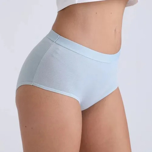 6 Packs Calzoncillos De Algodón De Talla Grande Para Mujer
