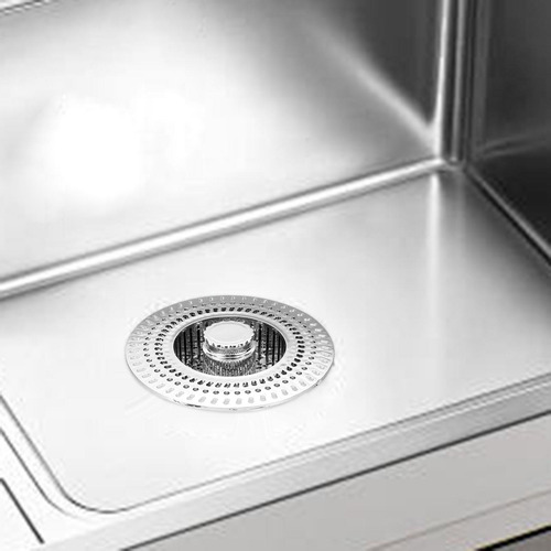 Tapón De Desagüe Universal Para Fregadero, Filtro De Plata