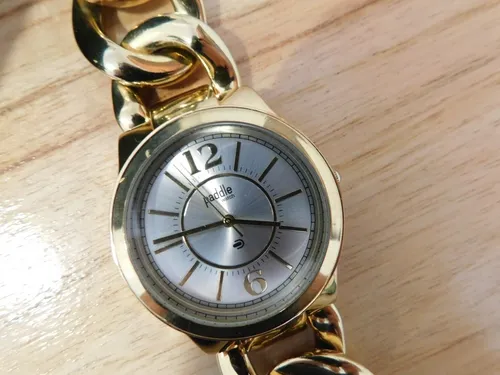 Reloj Mujer Marca Paddle Watch Cadena Ancha Dorada nico en venta