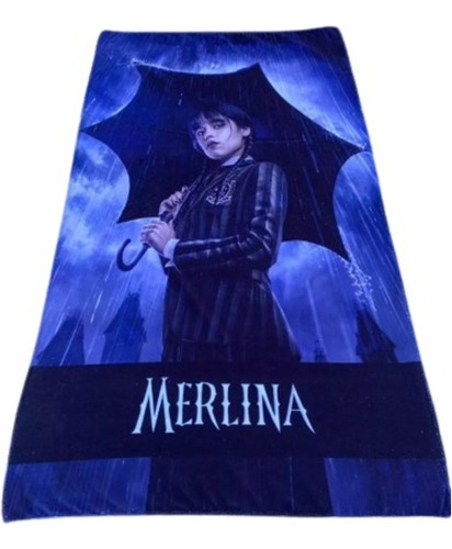 Merlina Addams  - Toalla Microfibra 