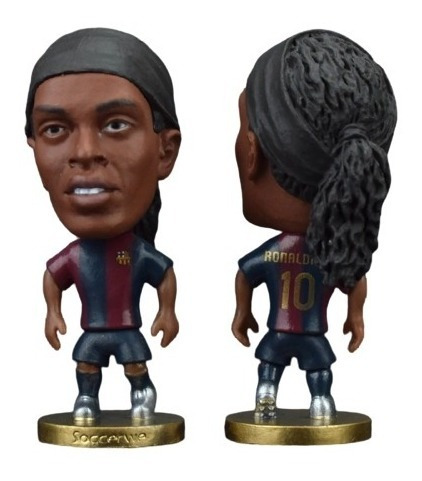 Figura Ronaldinho #10 Barcelona Fifa Envío Gratis 6 Cm