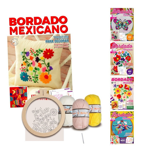 Super Kit Bordado Mexicano- Arcadia Ediciones