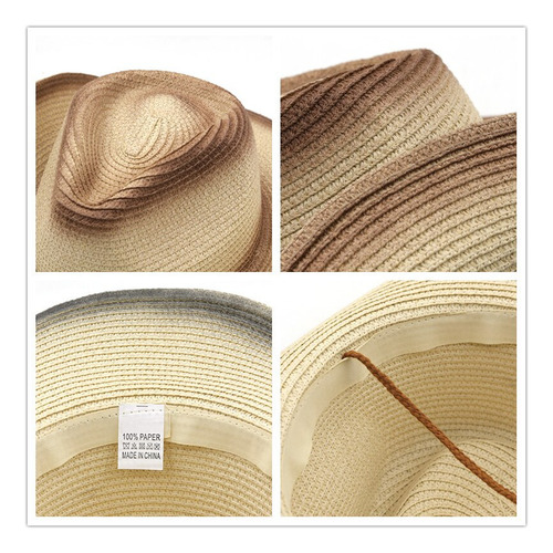 Sombrero De Playa De Vaquero Para Hombre, Gorra De Panamá, I
