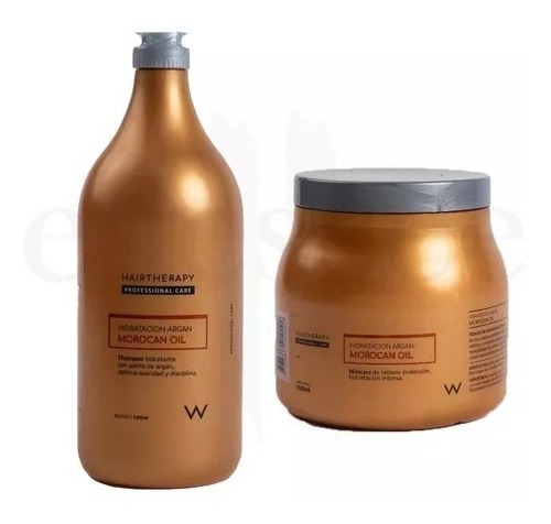 Combo Hair Therapy Morocan Oil Argan Shampoo + Máscara 1000