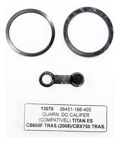 Reparo Caliper Pinça Freio Traseira Cb 600 F Hornet