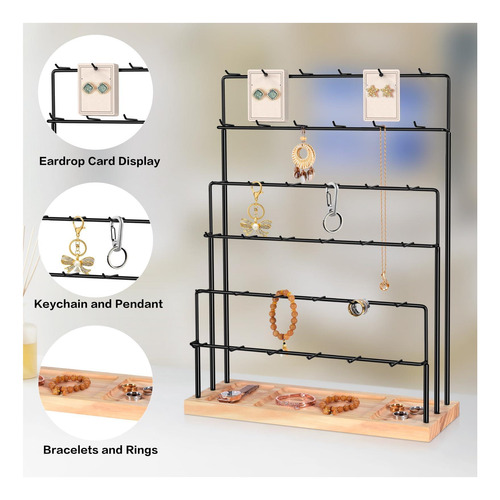 Geamsam Soportes De Exhibición De Aretes Para Venta, De Con