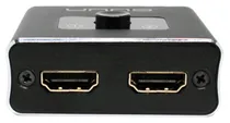 Comprar Splitter Switch Video Hdmi 4k Unno Hb1201bk 2 Puertos Metal