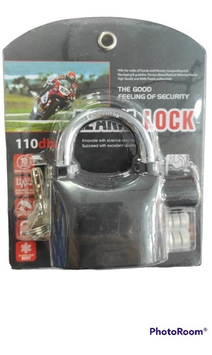 Candado De Alarma Para Moto / Bici Parlante De Seguridad