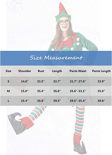 Disfraz De Duende Navidad Elfo Elf Ayudante De Santa Claus Para Damas Mujer Envio Gratis