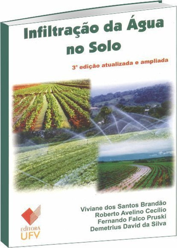 Infiltração Da Água No Solo, De Brandao, Viviane Dos Santos. Editora Ufv, Edição 3 Em Português