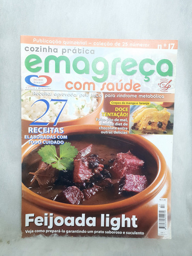 Cozinha Prática Emagreça Com Saúde 17 - Feijoada Light (Usado)