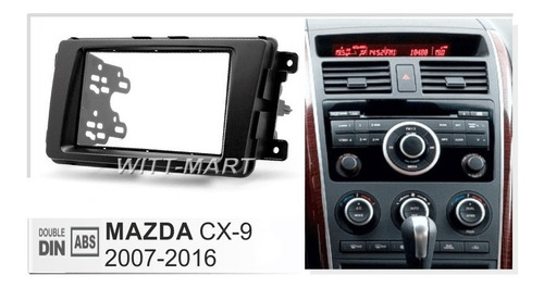 Adaptador Radio Bisel Mazda Cx9   2 Din 7 Pulgadas