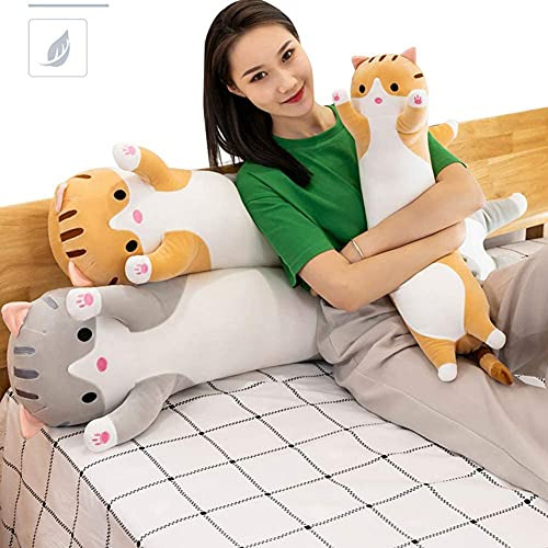 Almohada De Felpa Larga Con Diseño De Dibujos Animados