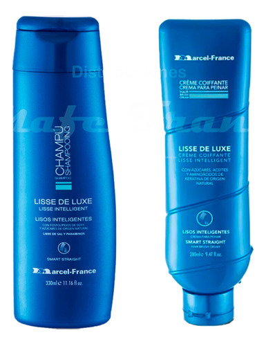 Kit Liso Inteligente Marcel 2pr - mL a $125