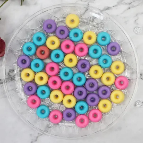 Molde De Silicona 48 Mini Donas Donuts Repostería