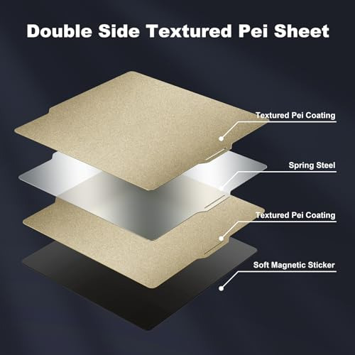 Placa Impresin Pei Doble Cara 257x257mm Para Bambulab X1