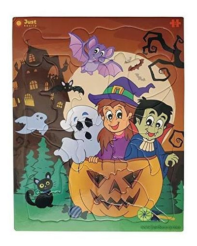 Just Smarty Jigsaw Puzzle Halloween 20 Piezas Para Niños De 