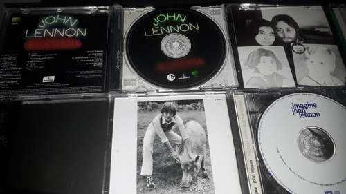 3 Cd's John Lennon Coleção Digitally Remastered And Remixed (Usado)
