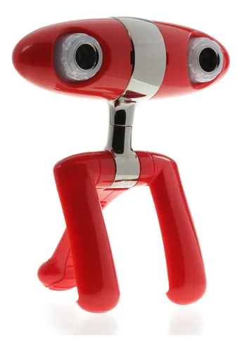 Camara 3d Minoru Rojo Cromo