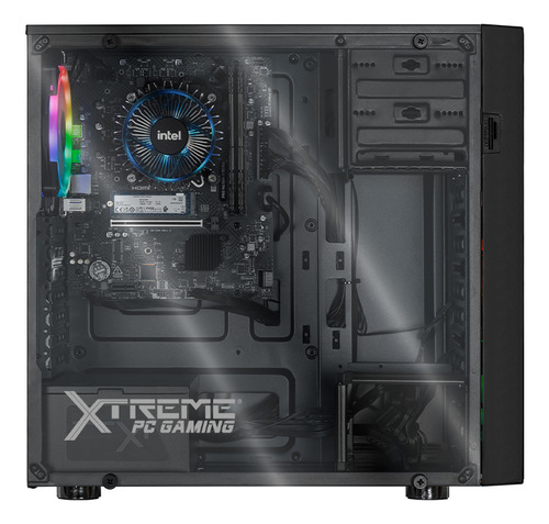 Xtreme Pc Gaming Computadora Intel Core I9 12900 32gb Ssd 1tb Monitor 27'' Curvo Wifi Dragonfly Black