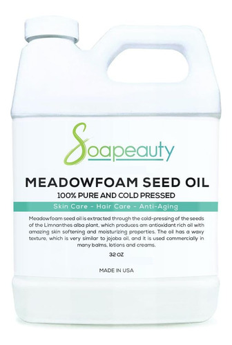 Soapeauty Aceite De Semilla De Espuma De Prado Prensado En F