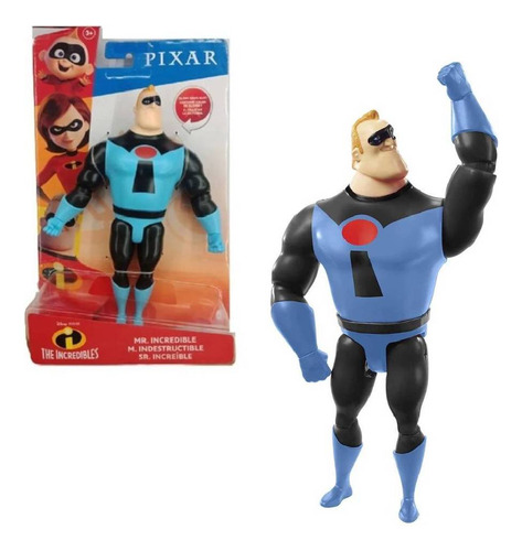 Disney Pixar Figura Accion 18 Cm - Mr. Incredible