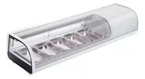 Comprar Vitrina Refrigerada Marca Lundar 6 Bandejas - Oliveras Eq. Curvo