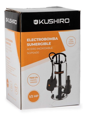 Imagen 8 de 11 de Electrobomba Sumergible Ai 1/2 Hp 375w P/aguas Turbias