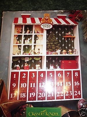 Calendario Arbol Navidad Advent Calendar Cascanueces Baston