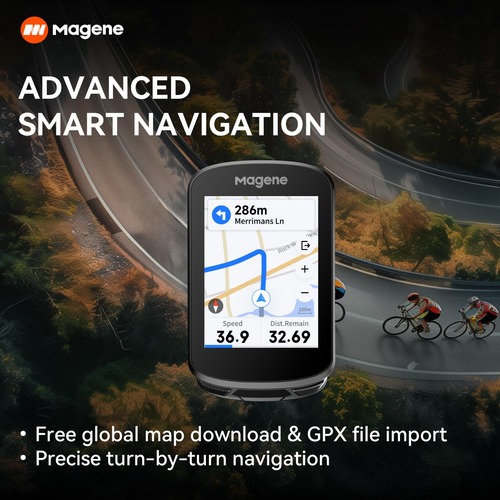 Magene C506 - Computadora Gps Para Bicicleta, Visualización