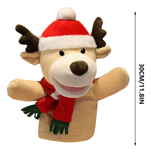 Peluches De Papá Noel, Marionetas De Mano, Boca Abierta, Man
