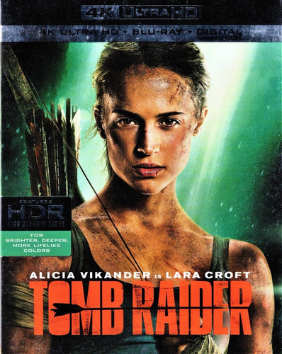 4k Ultra Hd + Blu-ray Tomb Raider (2018)