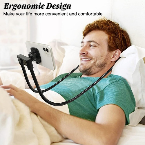 Soporte Para Telefono Con Cuello Negro