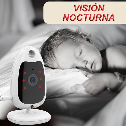 Monitor De Bebê Com Tela Colorida E Áudio Bidirecional Com