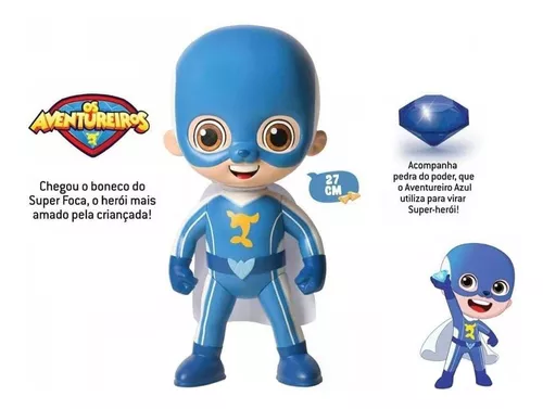 Boneco Luccas Neto - Aventureiro - Super Foca - Novabrink