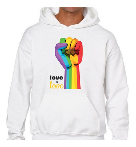 Sudadera Hoodie Pride Arcoiris Gay Lgbti Modelo 7