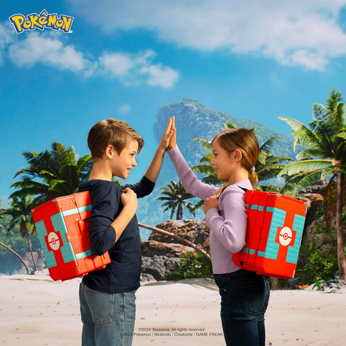 Set De Juego Pokémon Carry Case Beach Battle - Transferencia